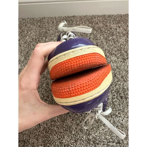 Nike Air Force 1 Womens 8.5 Purple '07 Club Patent Leather 315115-514 - Picture 5 of 9